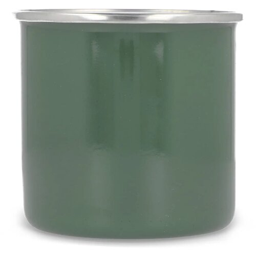 Emaille mok 350ml olijfgroen 350 ml