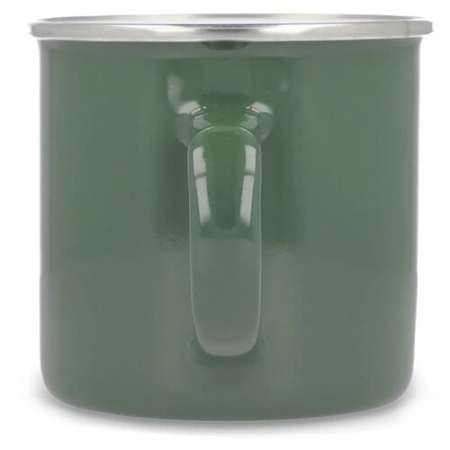 Emaille mok 350ml olijfgroen 350 ml