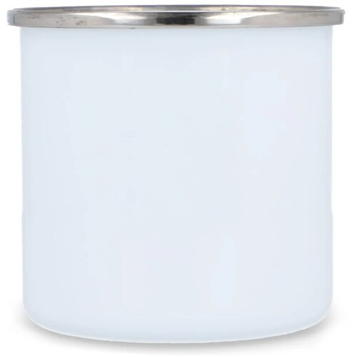 Emaille mok 350ml wit 350 ml