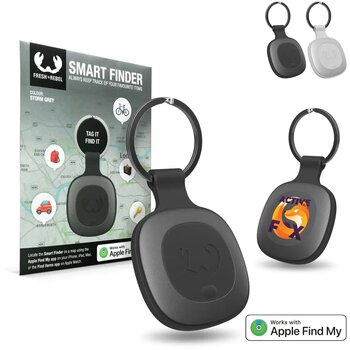 Fresh 'n Rebel Smart Finder (Apple Zoek Mijn) licht grijs