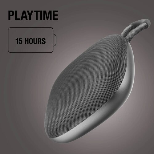 Fresh n Rebel Bold S3 Waterbestendige Bluetooth Speaker donker grijs