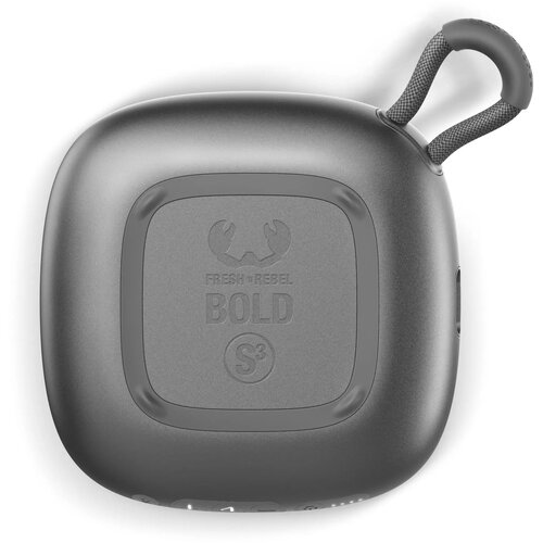 Fresh n Rebel Bold S3 Waterbestendige Bluetooth Speaker donker grijs