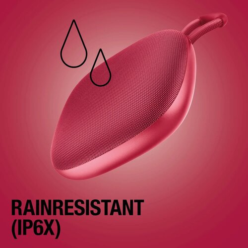 Fresh n Rebel Bold S3 Waterbestendige Bluetooth Speaker rood