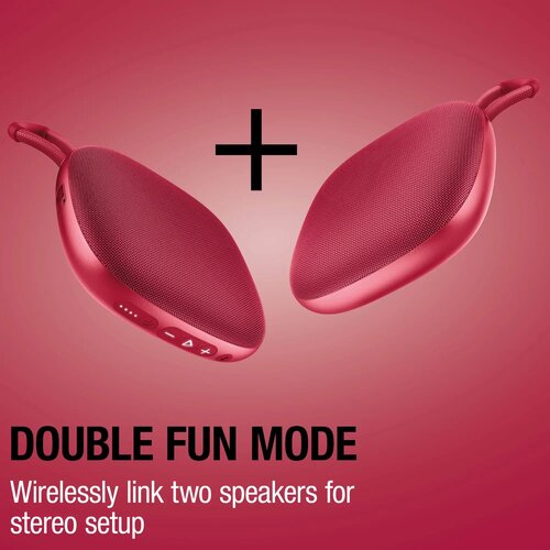 Fresh n Rebel Bold S3 Waterbestendige Bluetooth Speaker rood