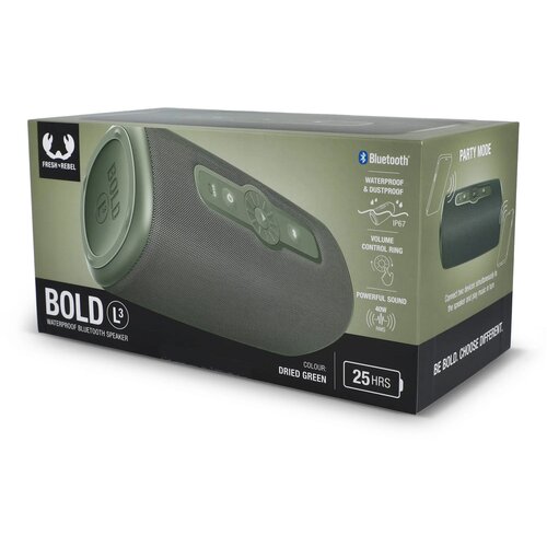 Fresh n Rebel Rockbox L3 Speaker 40W dried green
