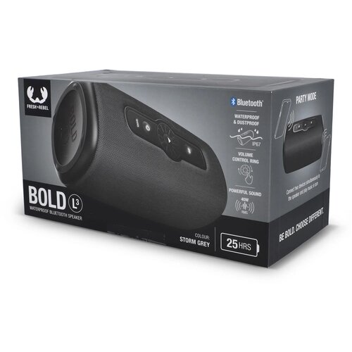 Fresh n Rebel Rockbox L3 Speaker 40W donker grijs