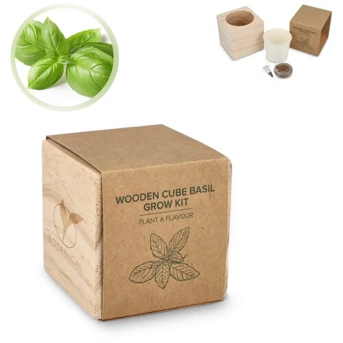 FSC Houten Basilicum Plantenbak Set | Tuinartikelen