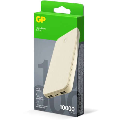 GP B+ Series Powerbank 10000 mAh beige