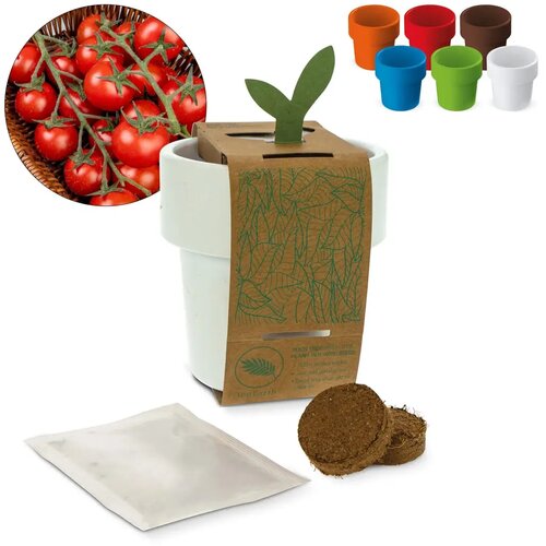 Hot-But-Cool Beker met Kerstomatenzaadjes
