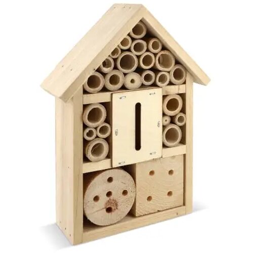Insectenhotel van FSC-hout Naturel