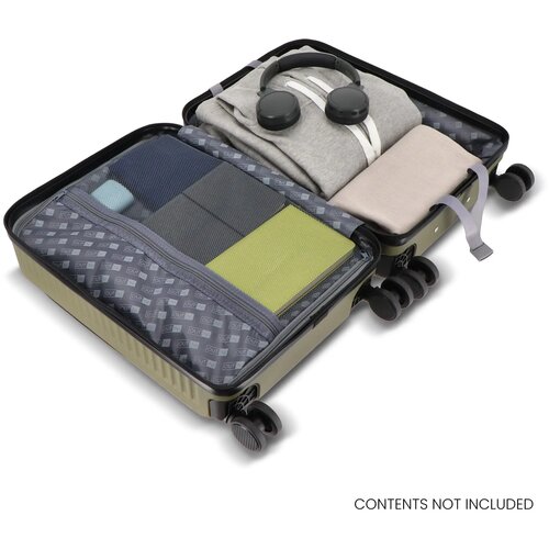 InSideOut Travel Trolley Rulla 20-inch olijfgroen
