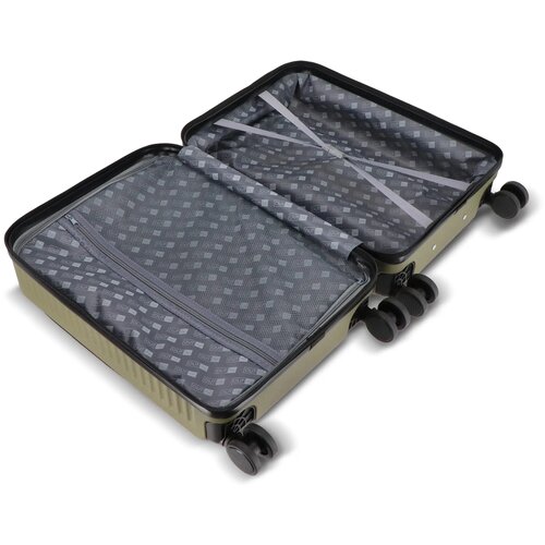 InSideOut Travel Trolley Rulla 20-inch olijfgroen