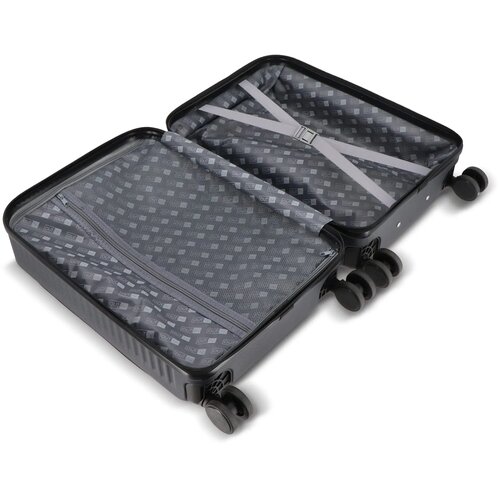 InSideOut Travel Trolley Rulla 20-inch donker grijs