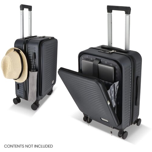 InSideOut Travel Trolley Rulla 20-inch donker grijs