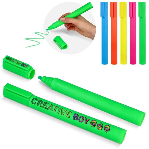 Jumbo Geurige Tekstmarker – Markeerstift met Frisse Geur