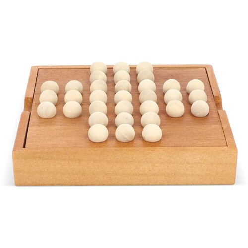 Knikkersolitaire spel natuur