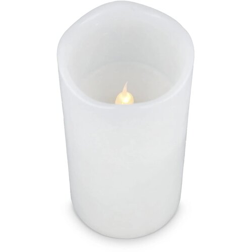 Koselys 3-delige set LED-waxkaarsen Ecru