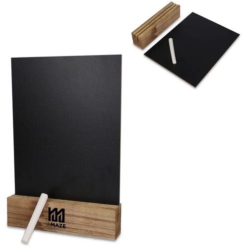 Krijtbord op Houten Standaard: Leuk Gadget voor Elk Moment