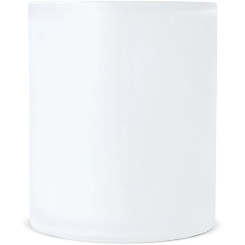 Mallorca subli matglazen mok 335ml ecru / transparant