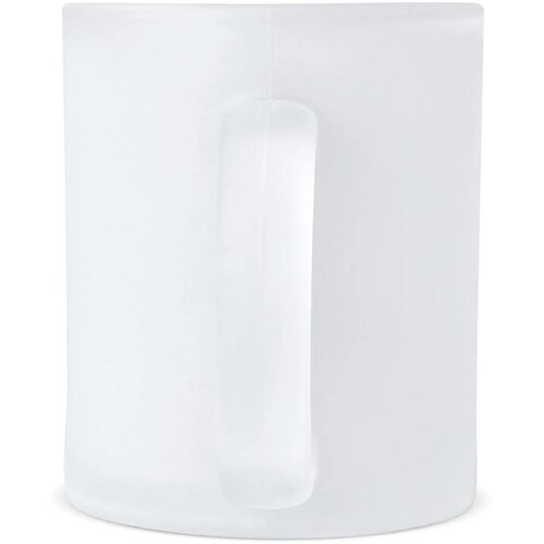 Mallorca subli matglazen mok 335ml ecru / transparant
