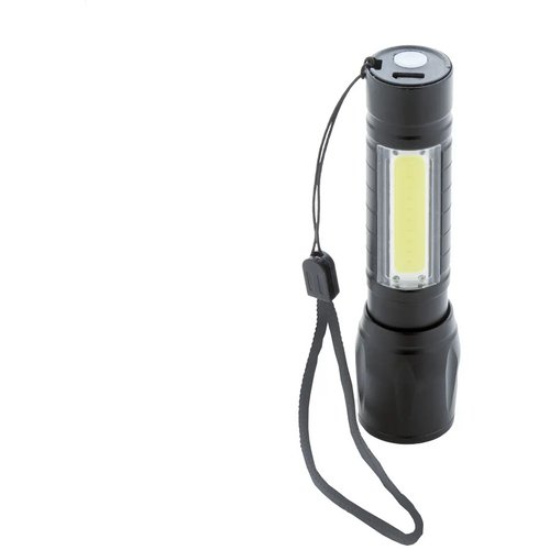 Chargelight Zoom Oplaadbare Zaklamp Zwart