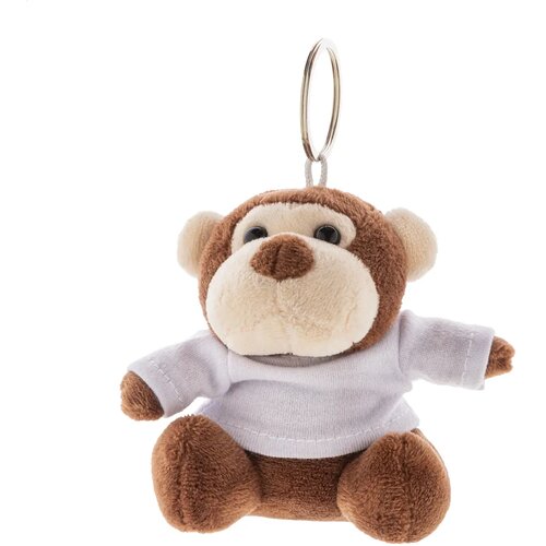 Apefob Pluche Aap Sleutelhanger Bruin