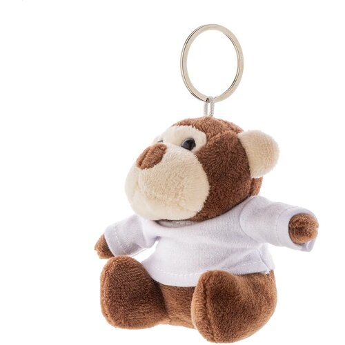 Apefob Pluche Aap Sleutelhanger Bruin