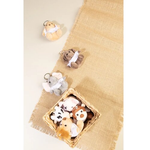 Apefob Pluche Aap Sleutelhanger Bruin