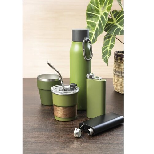 Baruntse Rss Geïsoleerde Fles Groen