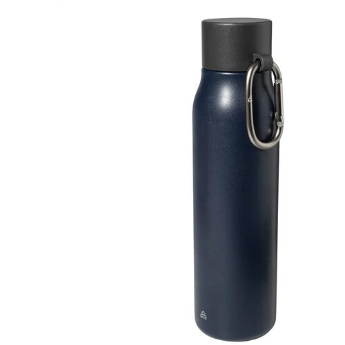 Baruntse Rss Geïsoleerde Fles Donker Blauw