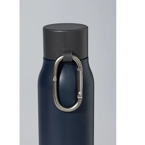 Baruntse Rss Geïsoleerde Fles Donker Blauw