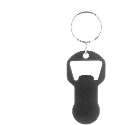 Biropi Flesopener Sleutelhanger Zwart