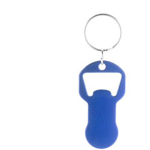 Biropi Flesopener Sleutelhanger Blauw