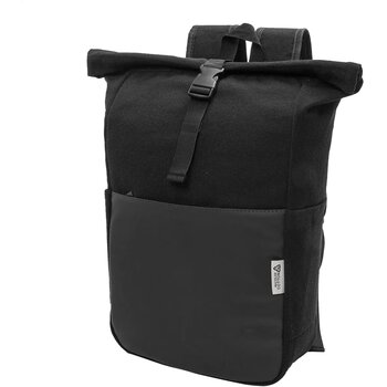 Blakkan Back Gerecyclede Canvas Rugzak Zwart Blakkan Back Gerecyclede Canvas Rugzak Zwart
