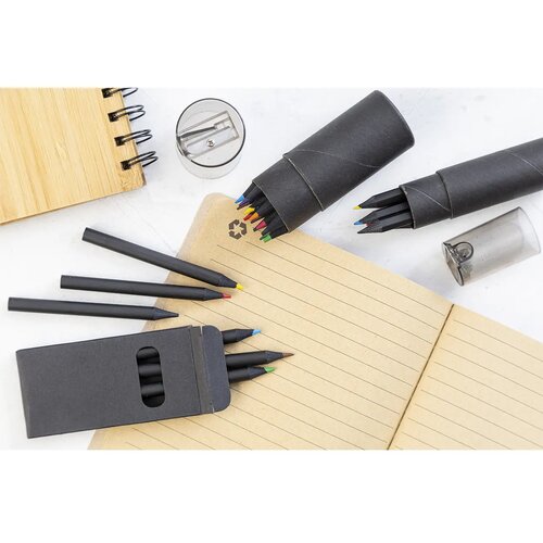 Blatty 6 Potlood Set Zwart