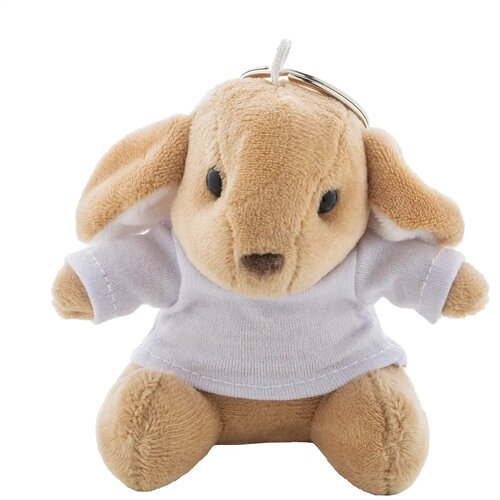 Bunnyfob Pluche Konijntje Sleutelhanger Bruin