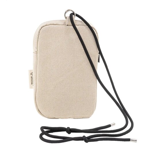 Canvafon Gerecycled Canvas Crossbody Mobiele Tas Natuurlijk