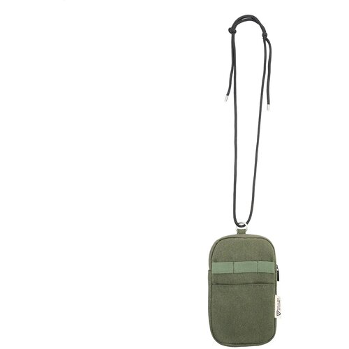 Canvafon Gerecycled Canvas Crossbody Mobiele Tas Groen