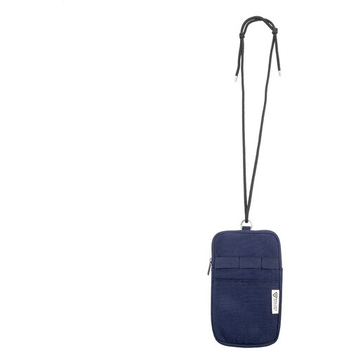 Canvafon Gerecycled Canvas Crossbody Mobiele Tas Blauw