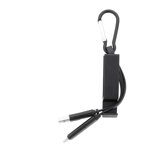 Cappy Usb-Oplaadkabel Zwart
