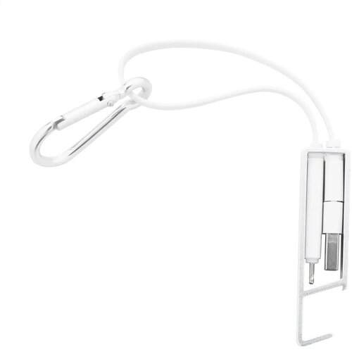 Cappy Usb-Oplaadkabel Zilver