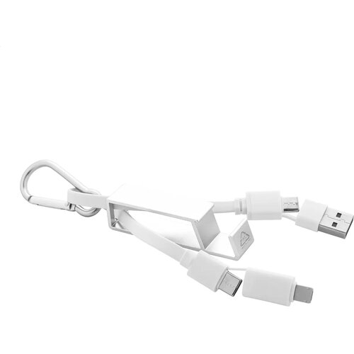 Cappy Usb-Oplaadkabel Zilver