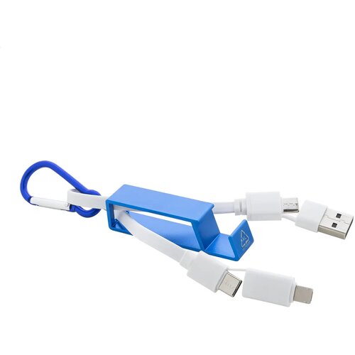 Cappy Usb-Oplaadkabel Blauw