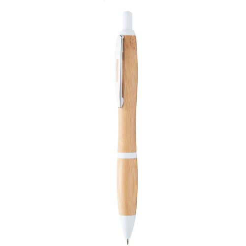 Coldery Bamboe Balpen Wit