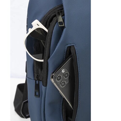 Crobud Rpet Crossbody Tas Donker Blauw