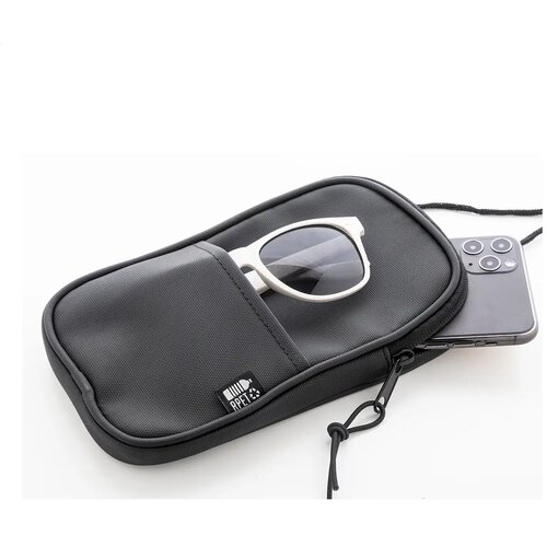 Festifon Rpet Crossbody Mobiele Tas Zwart