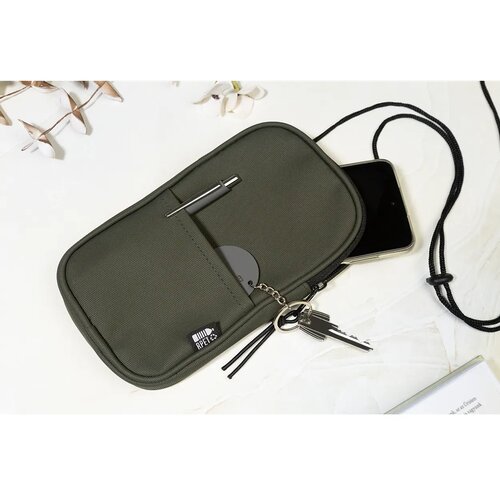 Festifon Rpet Crossbody Mobiele Tas Groen