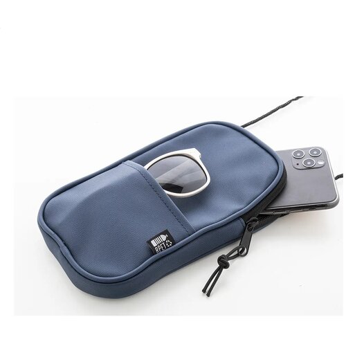Festifon Rpet Crossbody Mobiele Tas Blauw