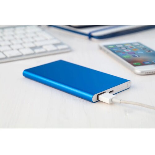 Flatfour Powerbank Blauw