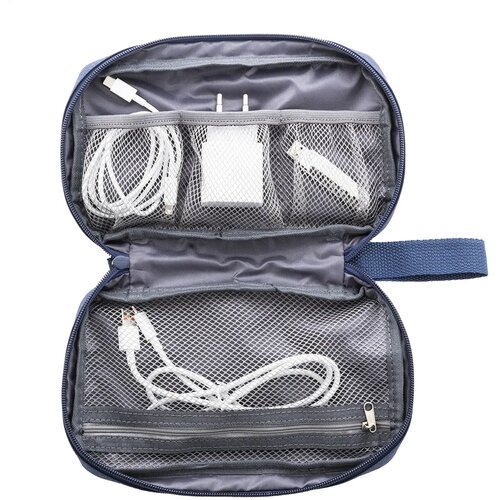 Gocharge Rpet Organizer Koffer Donker Blauw